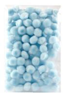 Pompony jasnoniebieskie 10 mm , opak. 100 szt. , Kod : TL-POM 10 30 Pompony jasnoniebieskie 10 mm , opak. 100 szt. , Kod : TL-POM 10 30